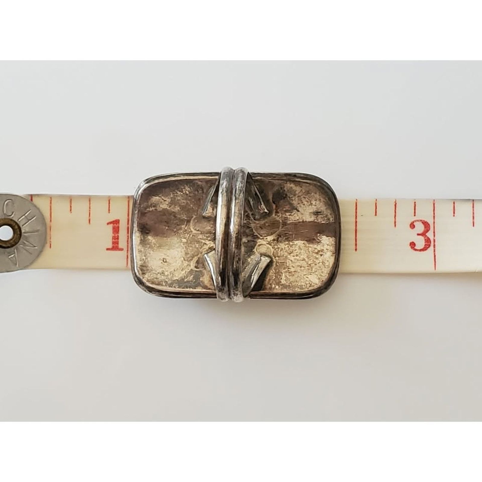 Other Vintage Sterling Silver Southwestern Mother of Pearl Ring Size ONE SIZE - 6 Thumbnail