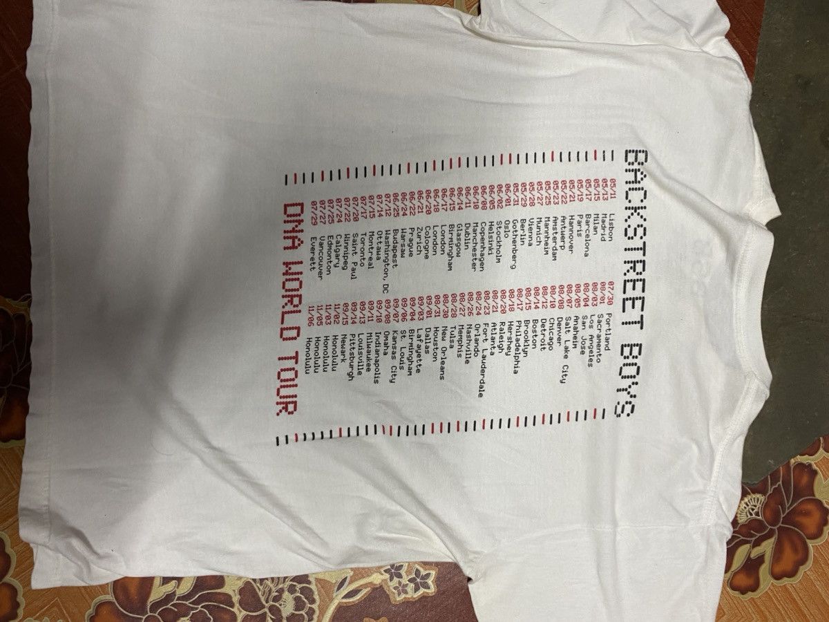 Band Tees Backstreet boys Size US L / EU 52-54 / 3 - 6 Thumbnail