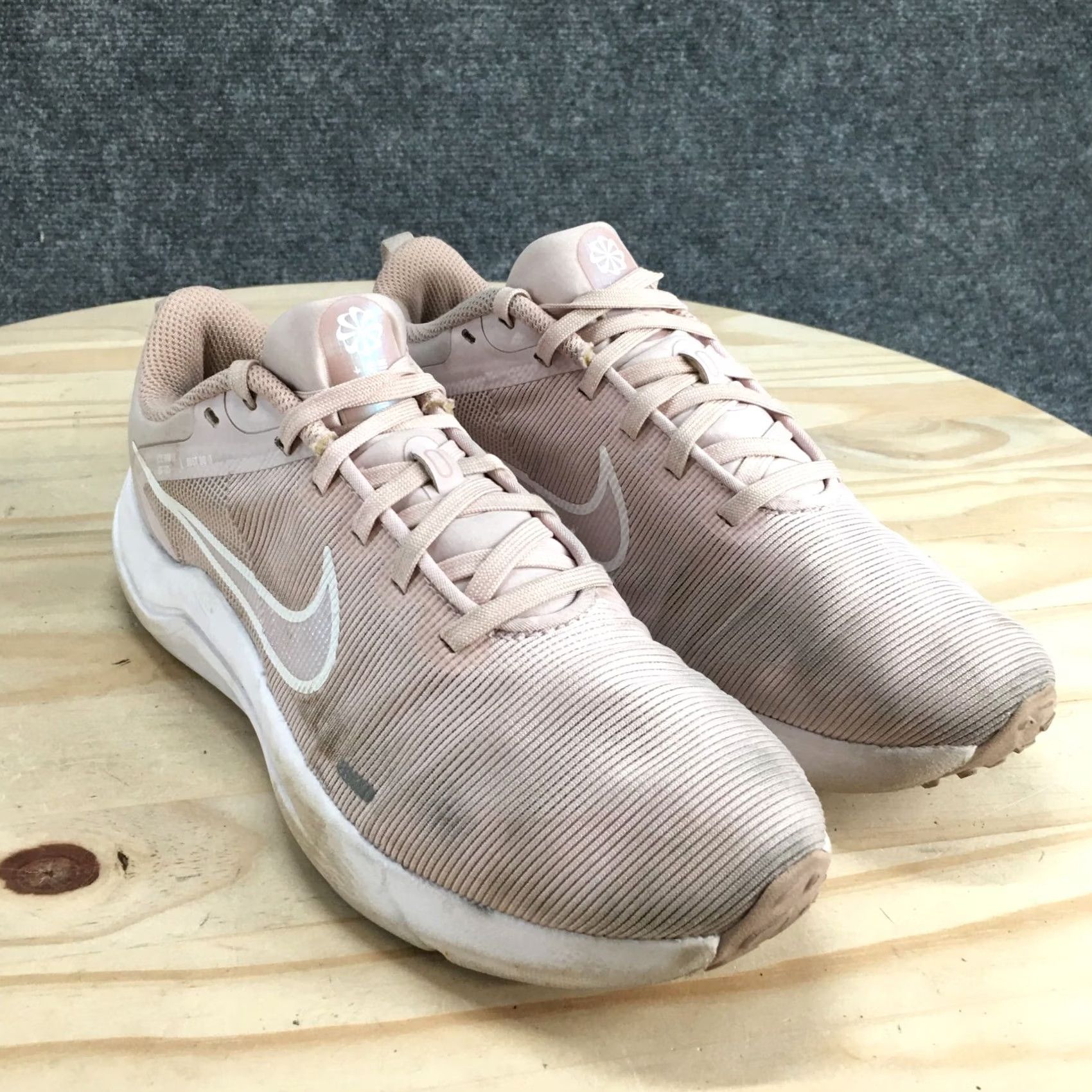 Nike Nike Womens Sneaker 6.5 Pink Downshifter 12 Athletic Running Laced Up DD9294 Size US 7 / IT 37 - 3 Thumbnail