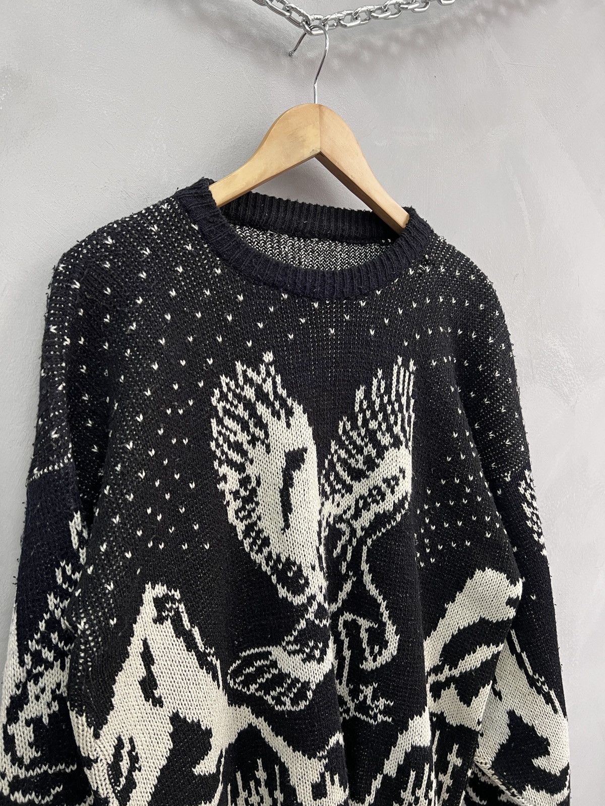 Hysteric Glamour Vintage eagle sweater hysteric glamour style y2k Size US M / EU 48-50 / 2 - 2 Thumbnail