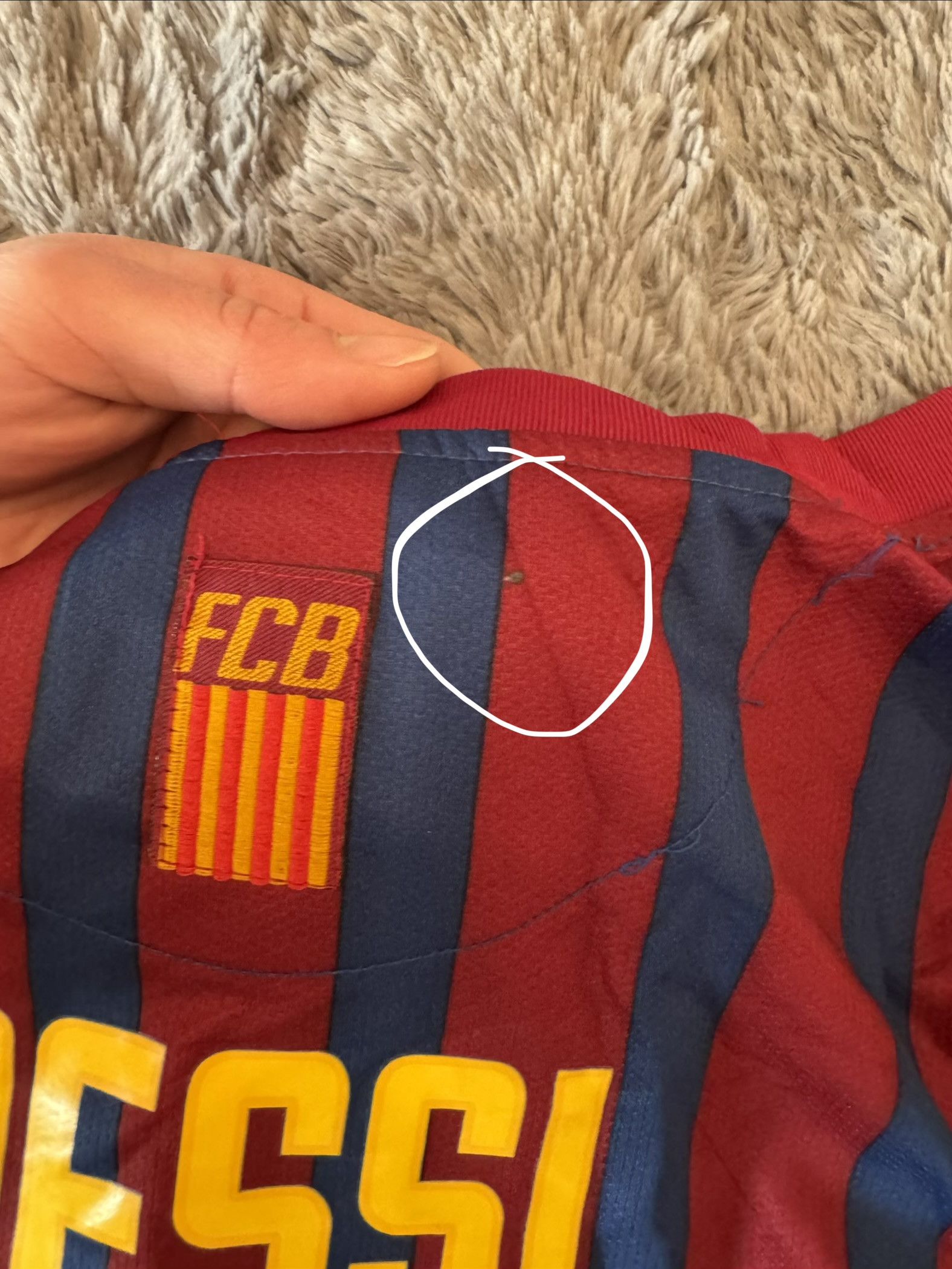 Vintage Barcelona 2011 2012 Messi #10 Home Football Soccer Shirt Size US XL / EU 56 / 4 - 6 Thumbnail