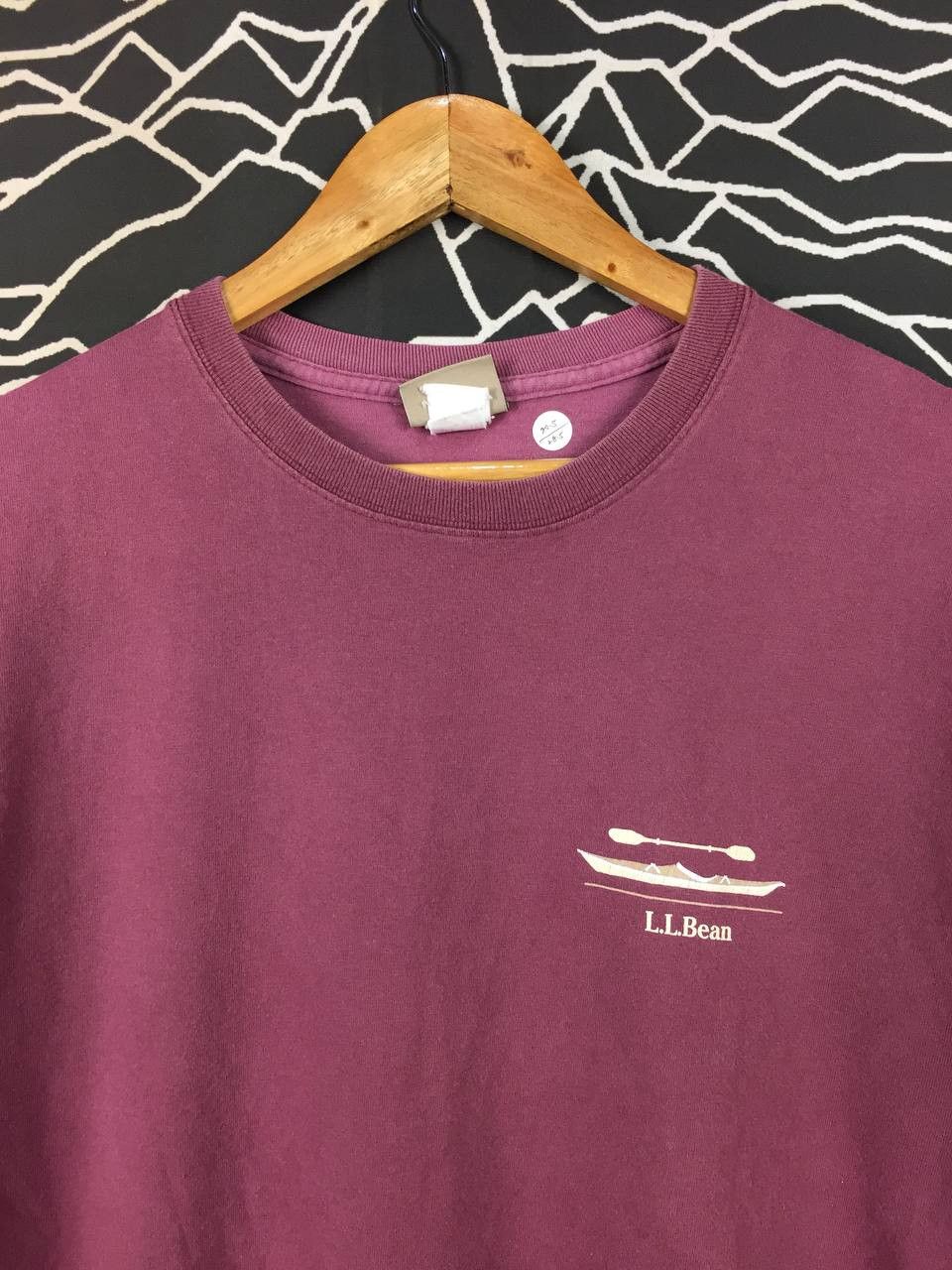 L.L. Bean Vtg L.L. Bean Outdoor Series Kayak Graphic Tee Size US M / EU 48-50 / 2 - 3 Thumbnail