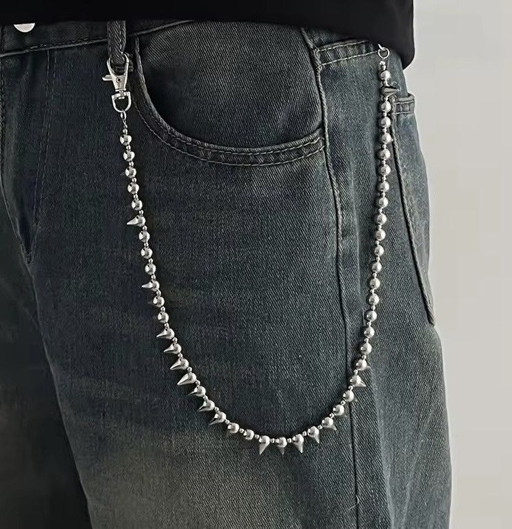 Jewelry Hip Hop Rivert Chain Size ONE SIZE - 1 Thumbnail