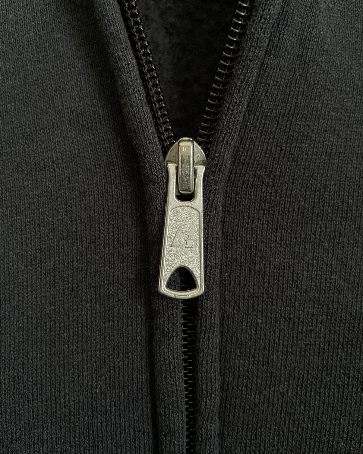 Russell Athletic × Vintage Vintage mid 2000s Seafoam Green Russell Athletic Zip Hoodie Size US M / EU 48-50 / 2 - 5 Thumbnail