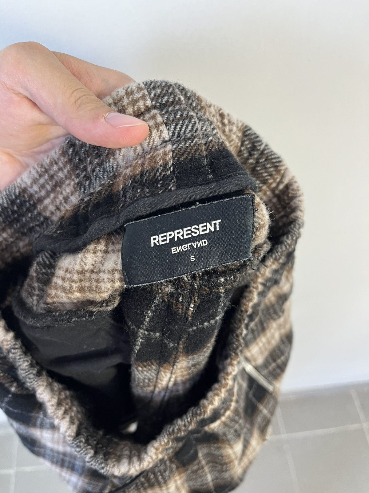 Represent Clo. Represent Clo. Wool Hype Style Plaid Cargo Shorts Size US 30 / EU 46 - 7 Thumbnail