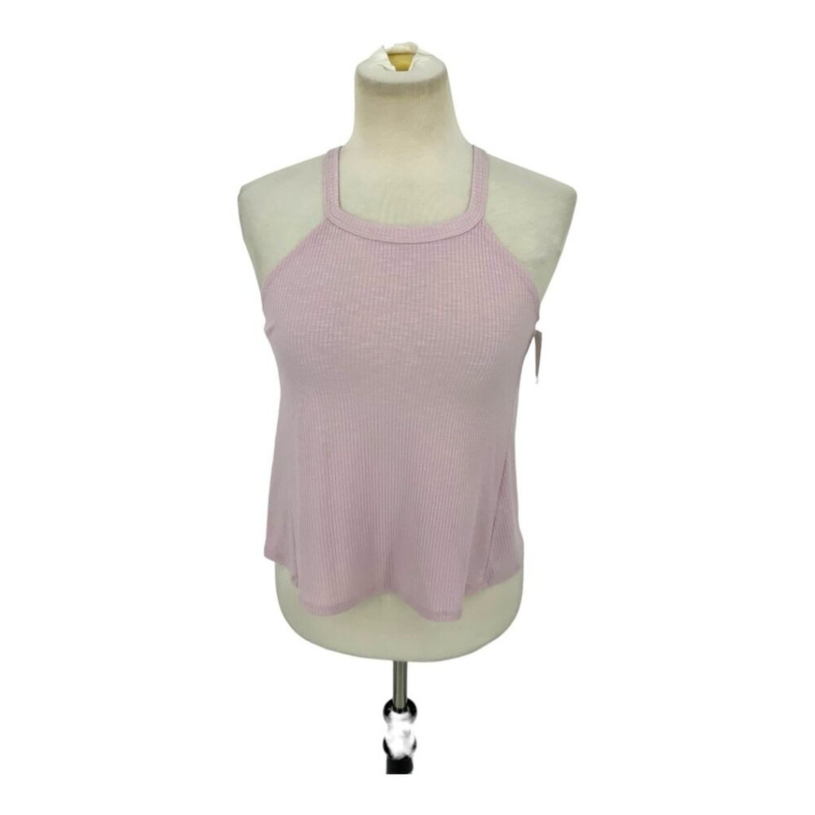 Other Freshman Knit Ribbed Pink Lightweight Tank Top Sz Small NWOT Size S / US 4 / IT 40 - 1 Thumbnail