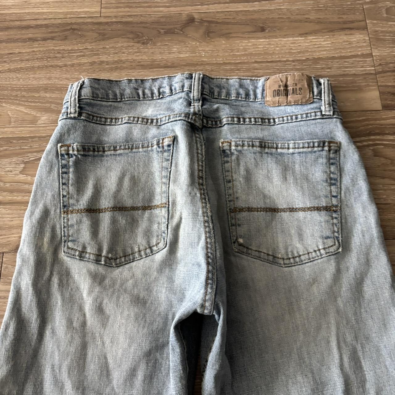 Vintage Crazy Vintage Y2K/2000s Grunge Light Wash Distressed Denim Jeans! 28x32 Size US 28 / EU 44 - 7 Thumbnail