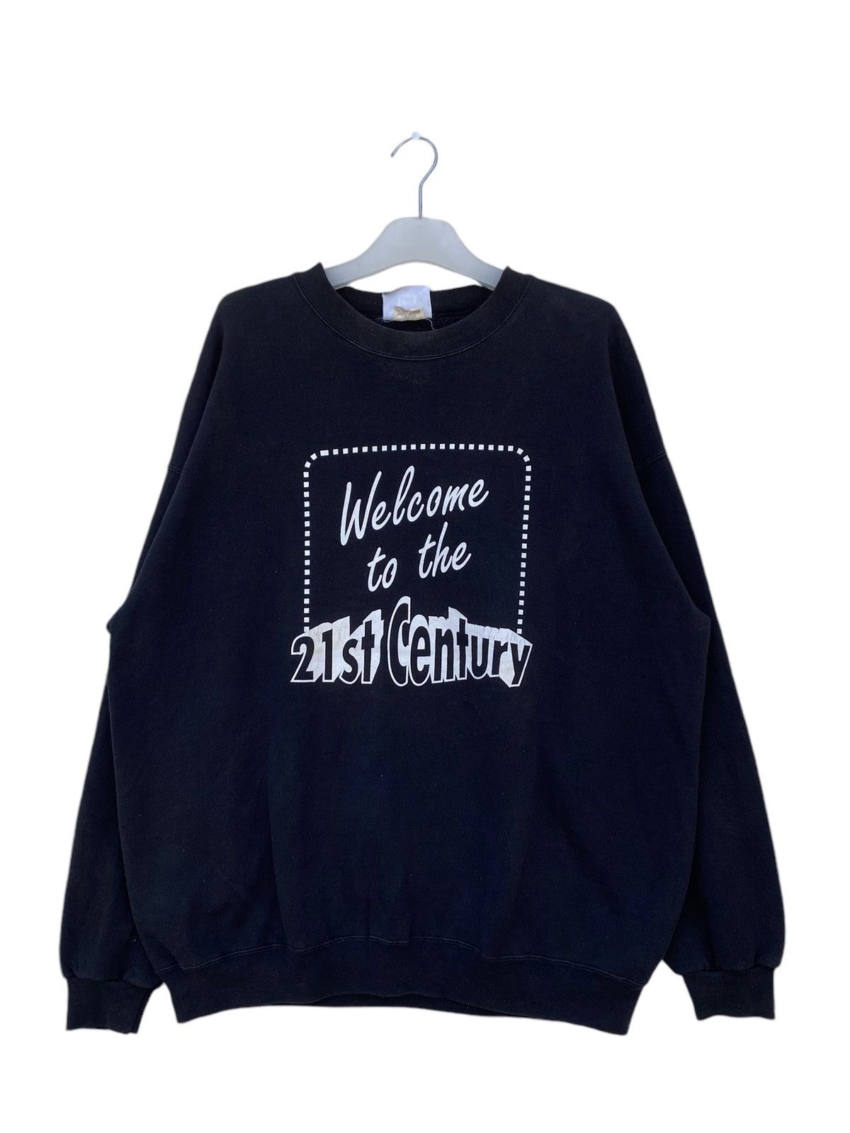 Lee Vintage Welcome to 21st Century Sweatshirt Size US XL / EU 56 / 4 - 1 Thumbnail
