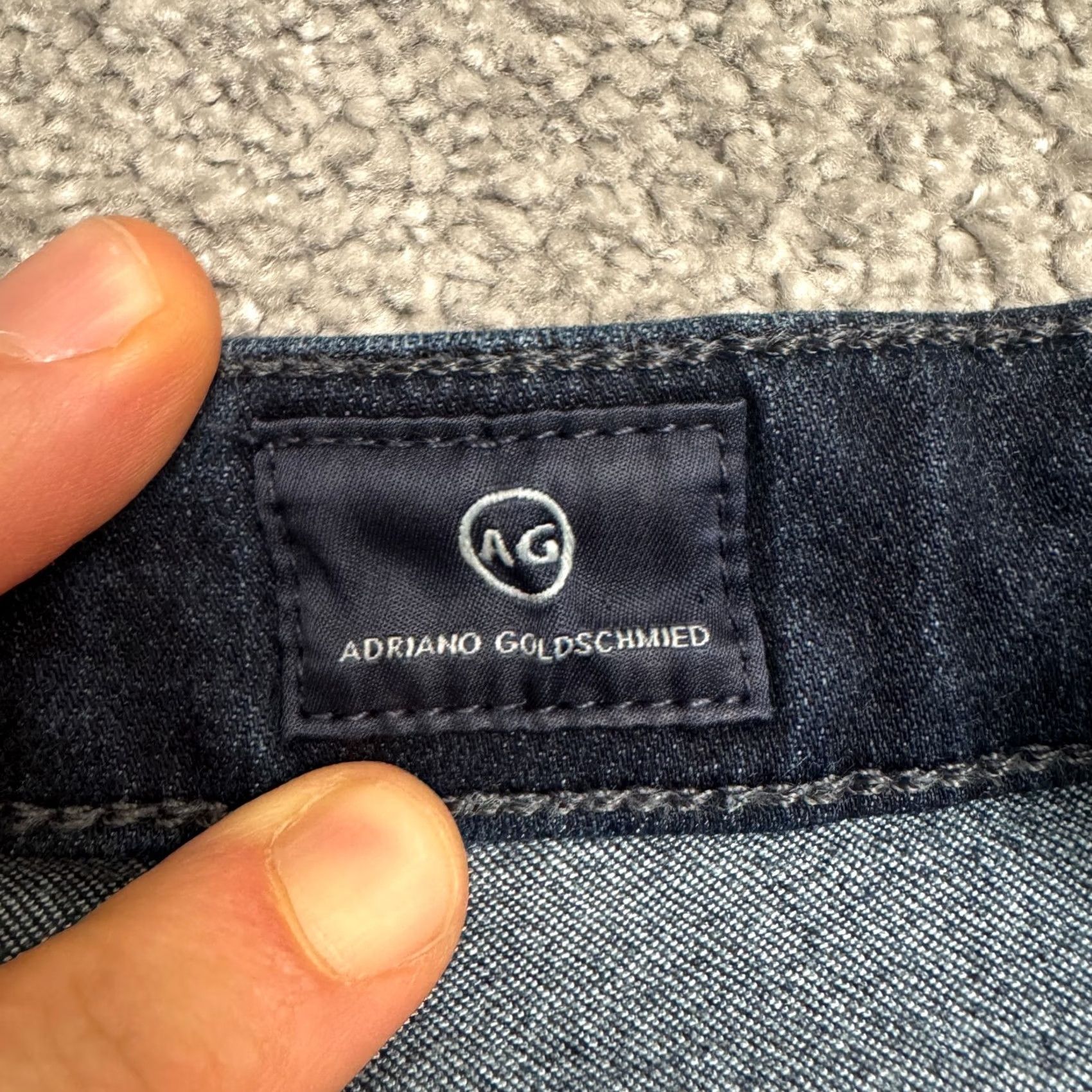 Vintage AG Adriano Goldschmied Farrah High Rise Skinny Jeans Women 27R Blue Denim Casual Size 27" / US 4 / IT 40 - 7 Thumbnail