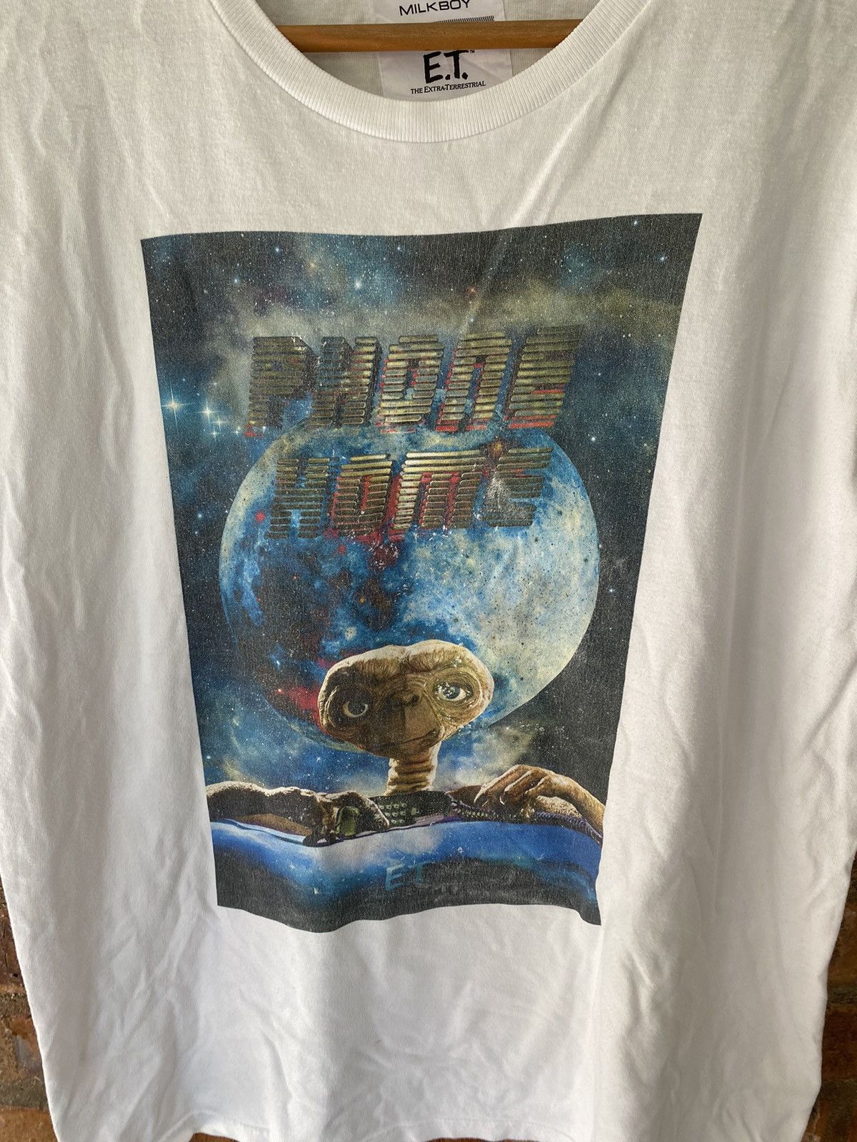 Japanese Brand 2000s Milk boy X Et tee Size US L / EU 52-54 / 3 - 3 Thumbnail