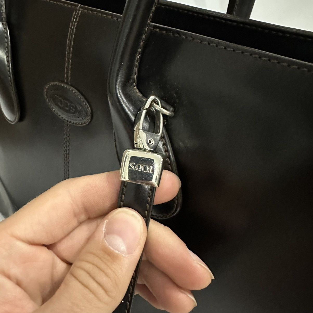 Tod's Tod’s Women’s Leather Black Tote Bag Size ONE SIZE - 4 Thumbnail