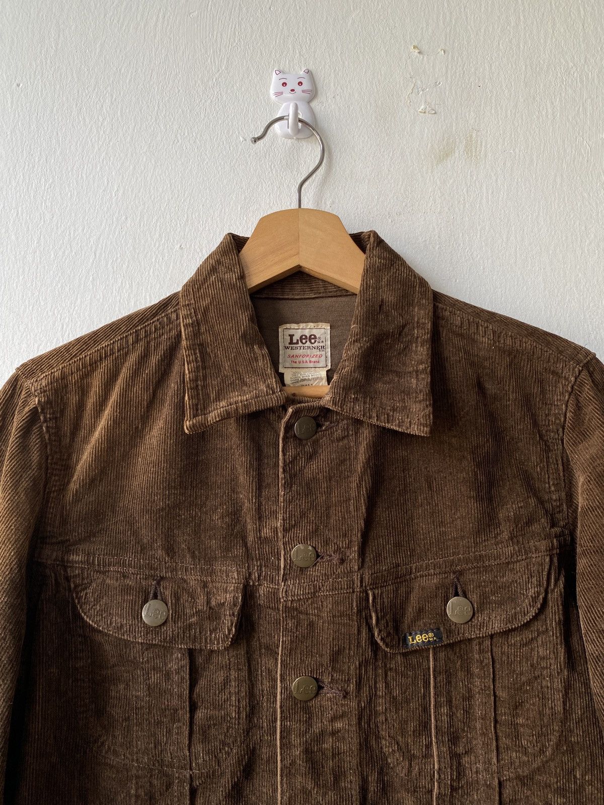 Lee Vintage 90s Lee Westerner Sanforized Corduroy Jacket Size US S / EU 44-46 / 1 - 5 Thumbnail
