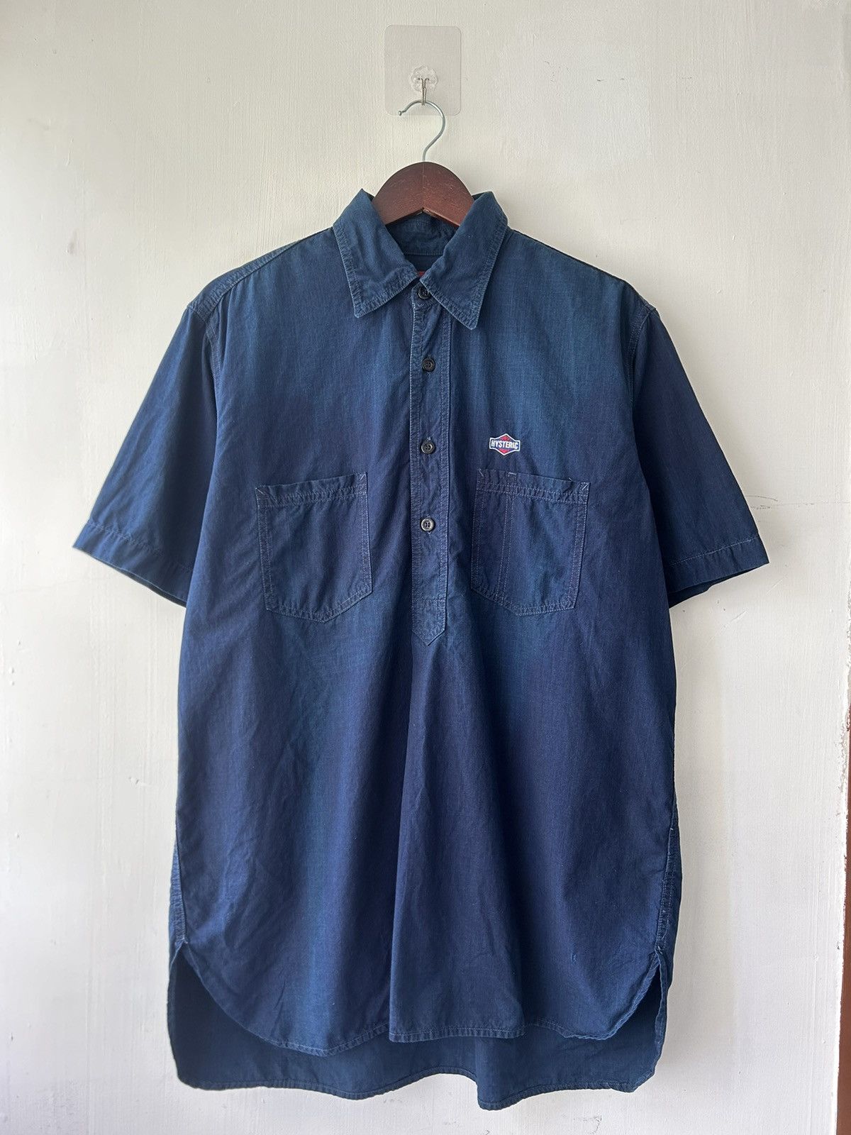 Hysteric Glamour Vintage Hysteric Glamour Short Sleeve Work Shirt Size US L / EU 52-54 / 3 - 2 Thumbnail