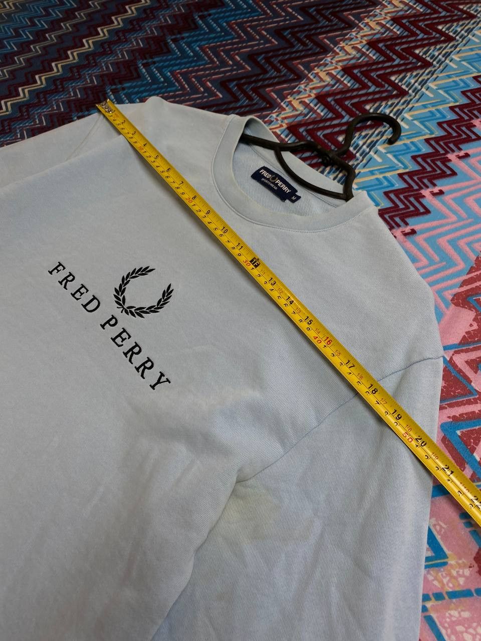 Fred Perry sweatshirt Y2K Fred Perry big logo Vintage Sweaters Size US M / EU 48-50 / 2 - 14 Thumbnail