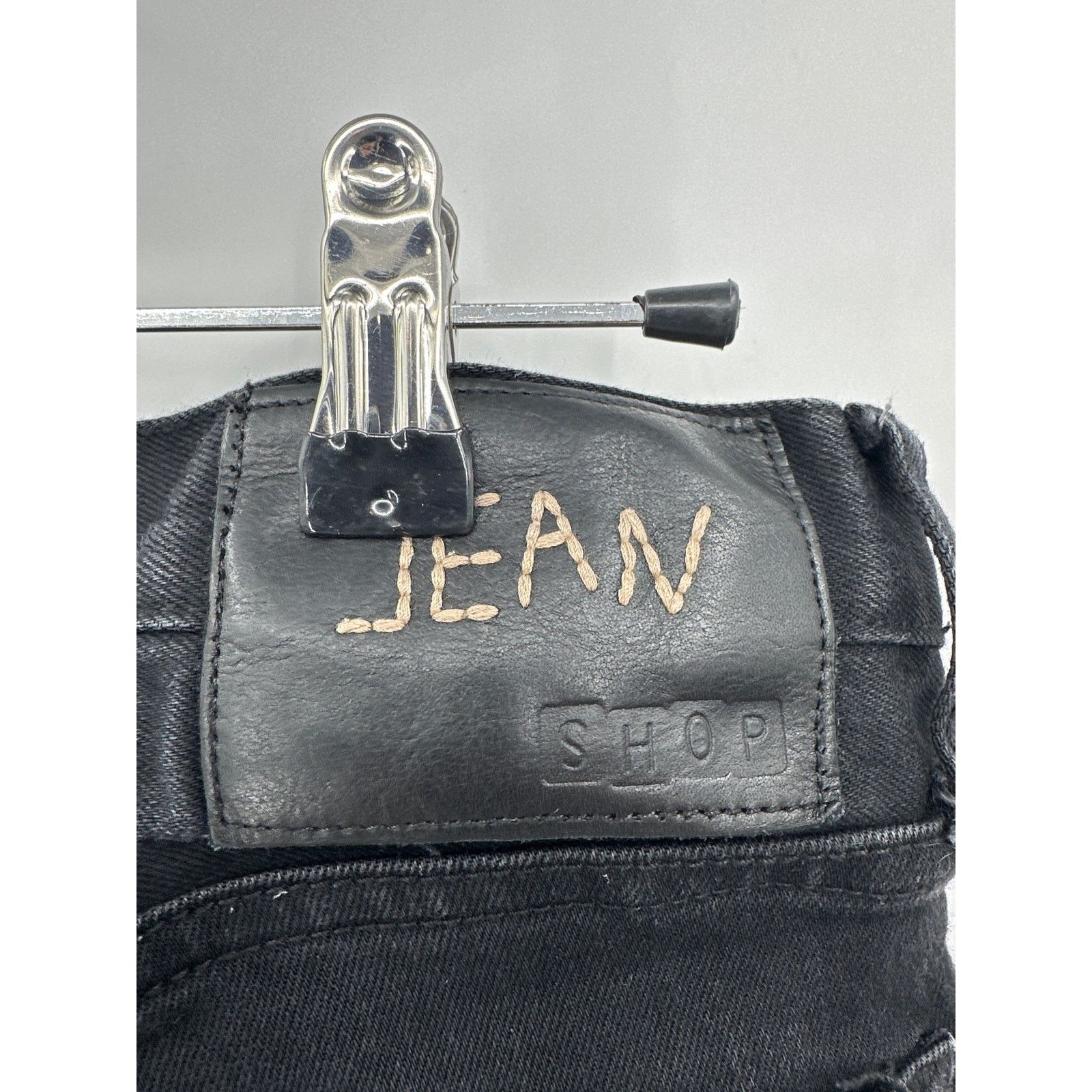 Jean Shop Jean Shop Jim Stretch Selvedge Jeans in Raw Black Size 33 Size US 33 - 6 Thumbnail