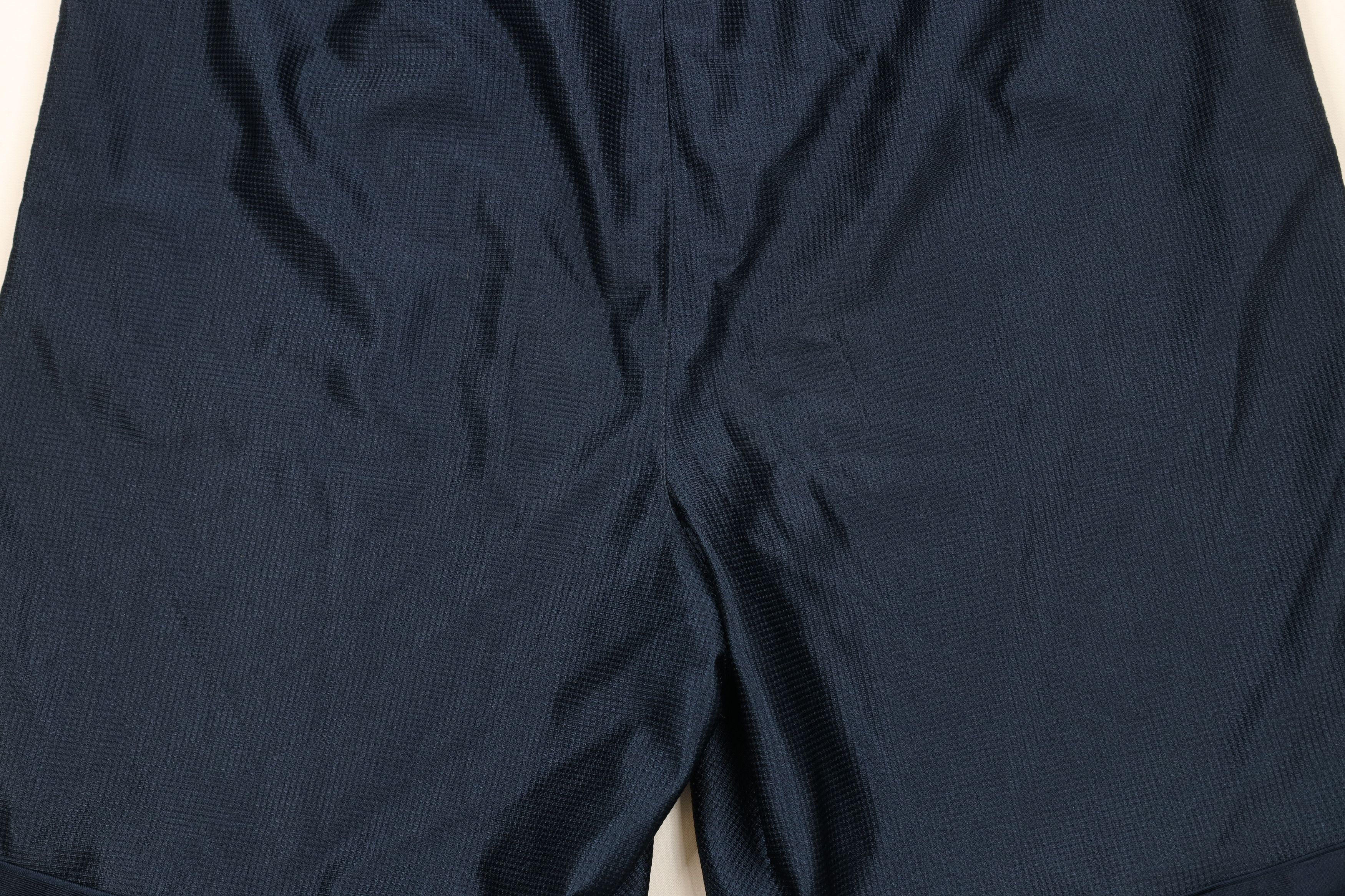 Nike × Vintage Vintage 90s Y2K Nike Scott Mini Swoosh Basketball Shorts Size US 34 / EU 50 - 11 Thumbnail
