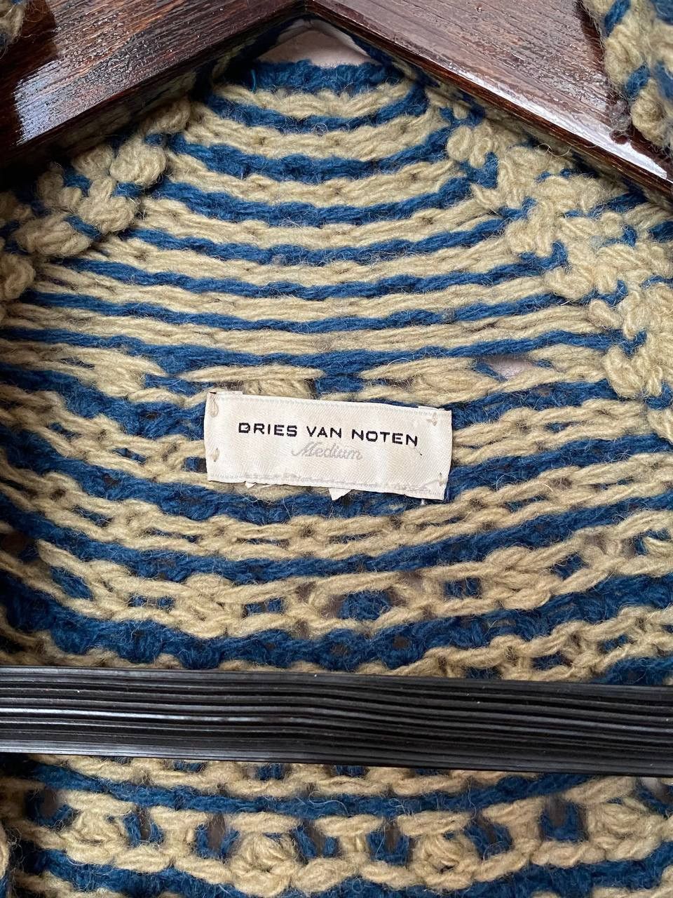 Dries Van Noten Dries Van Noten Heavy Long Chunky Knit Belted Cardigan Size US M / EU 48-50 / 2 - 4 Thumbnail