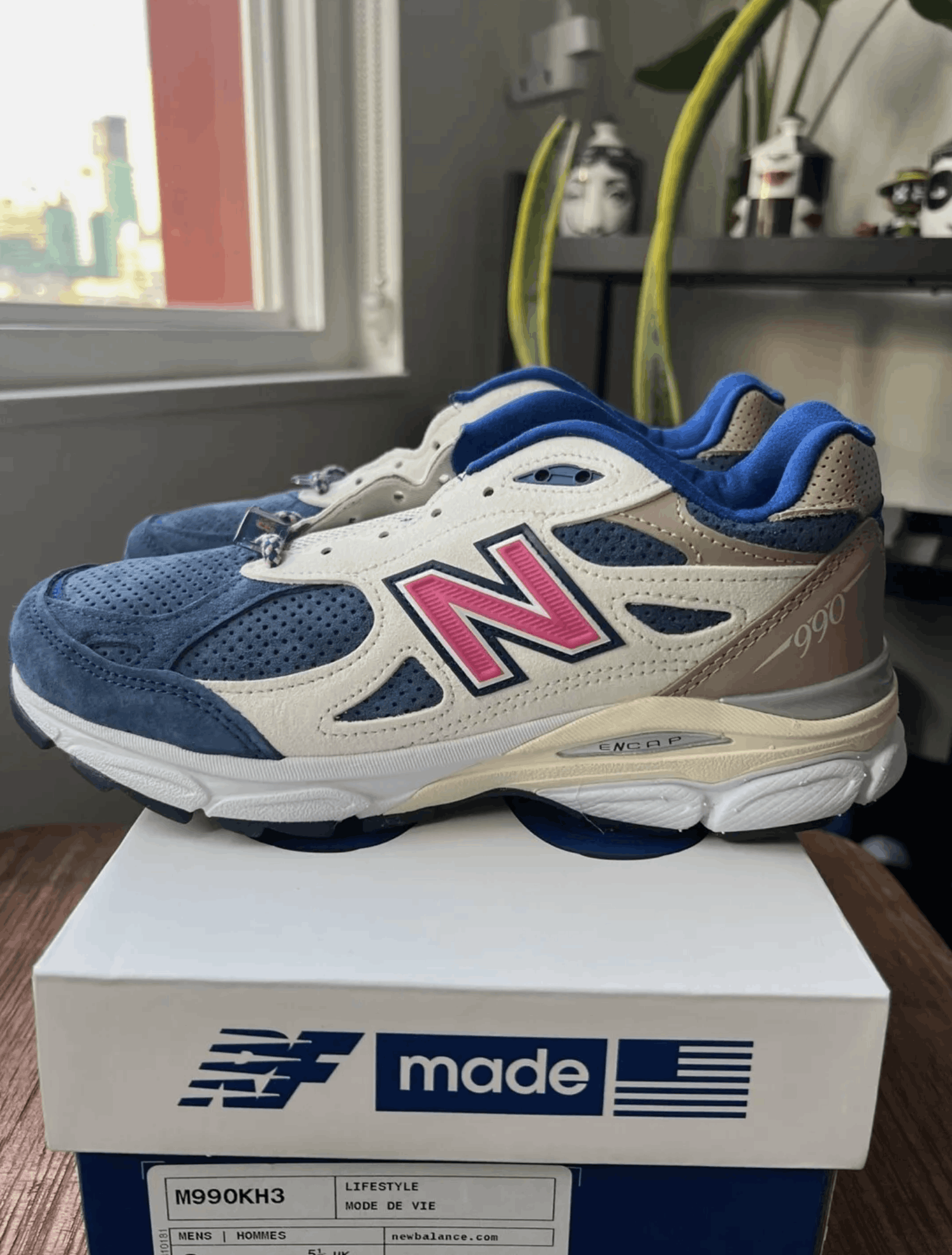 Kith × New Balance Kith x New Balance 990v3 Daytona M990KH3 M6 / W7.5 Size US 7.5 / IT 37.5 - 2 Thumbnail