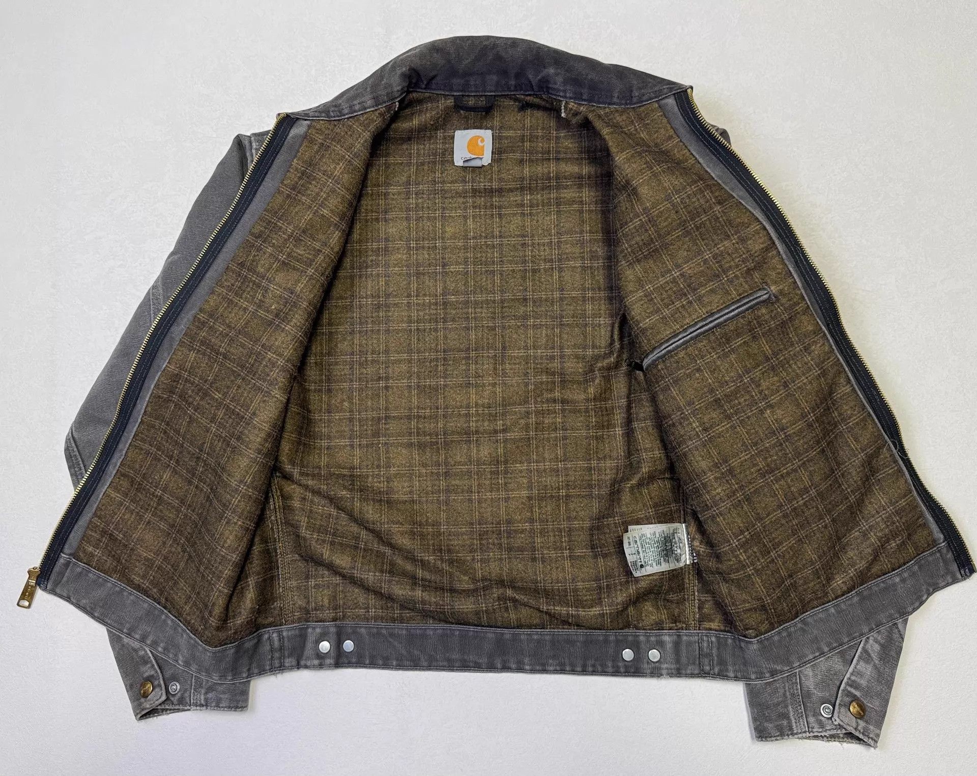 Carhartt Carhartt J97 Detroit Jacket GVL Grey S Size US S / EU 44-46 / 1 - 4 Thumbnail