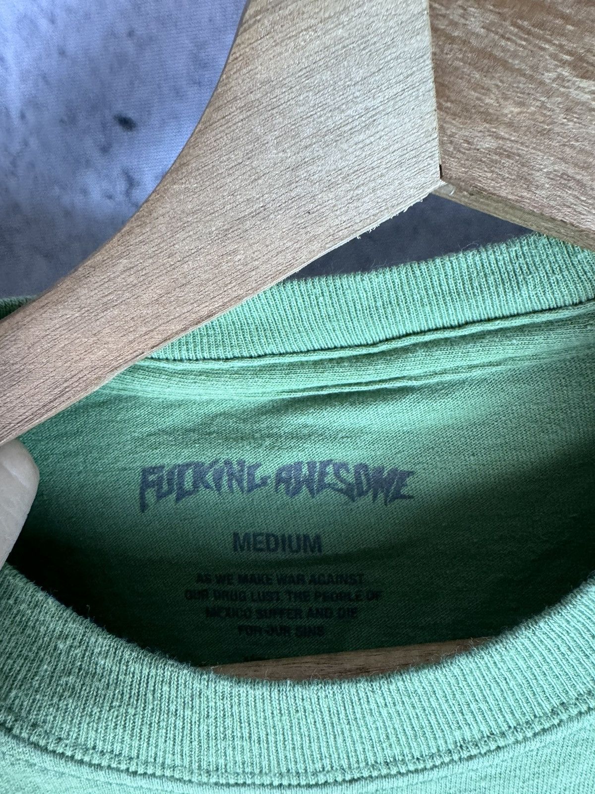 Fucking Awesome Fucking awesome life and death t-shirt Size US M / EU 48-50 / 2 - 3 Thumbnail