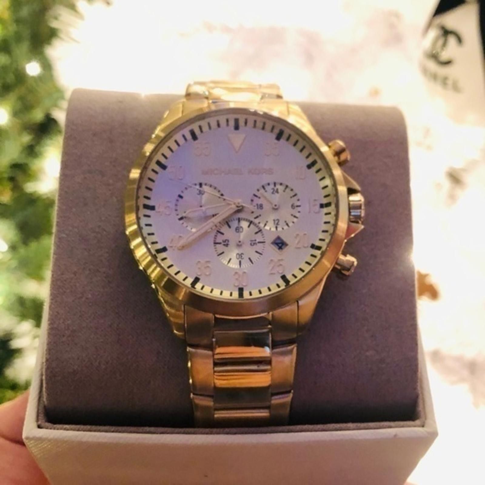 Michael Kors Michael Kors Chronograph Gold Watch NWT Size ONE SIZE - 2 Thumbnail