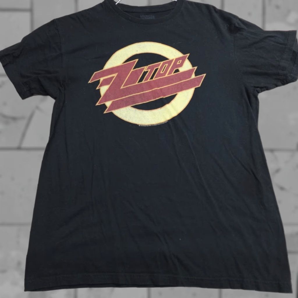 Doublet ZZ TOP Shirt Medium Black Double Sided '90s US Tour 2017 Shirt Men M Black 90s Band Graphic Print Short Sleeve Crew Neck Vintage: No Size US M / EU 48-50 / 2 - 1 Thumbnail