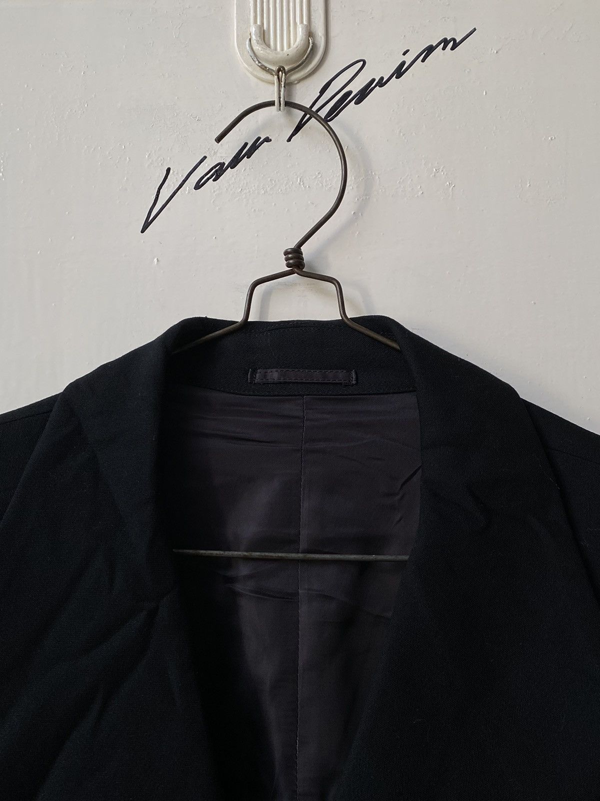 Tete Homme TETE HOMME Black Suit Size 54L - 14 Thumbnail