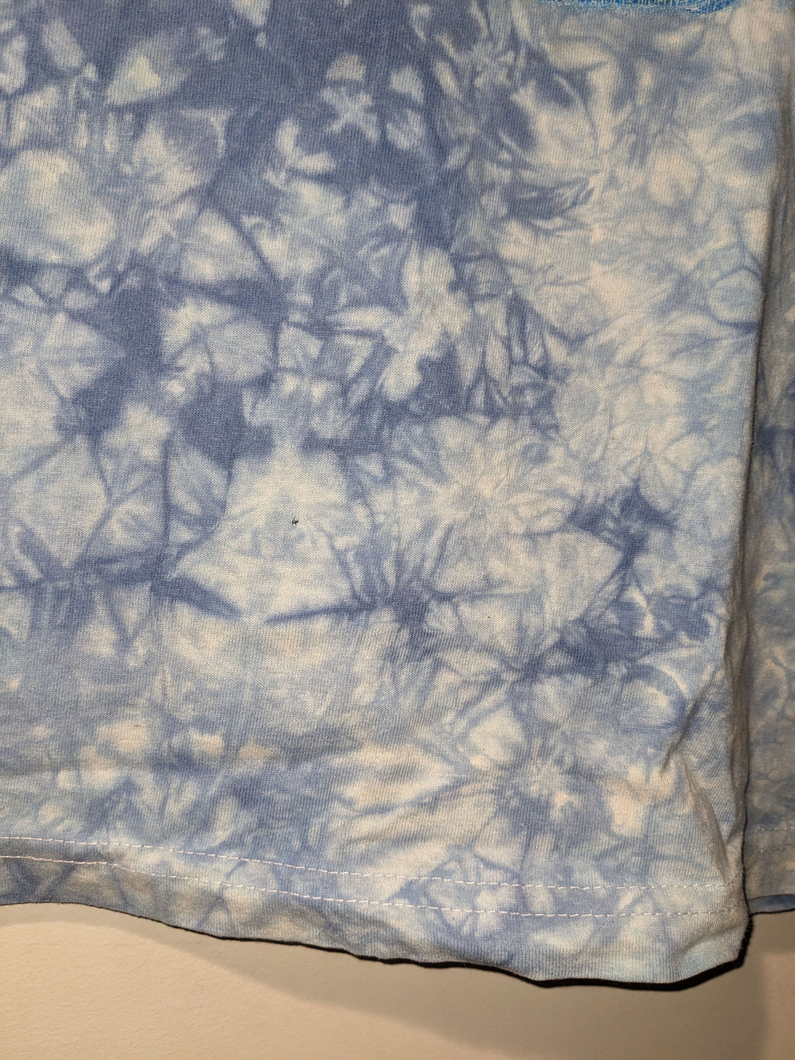 Fruit Of The Loom Vintage 90s Dolphins Animal Nature Blue Large T-Shirt Size US L / EU 52-54 / 3 - 10 Thumbnail
