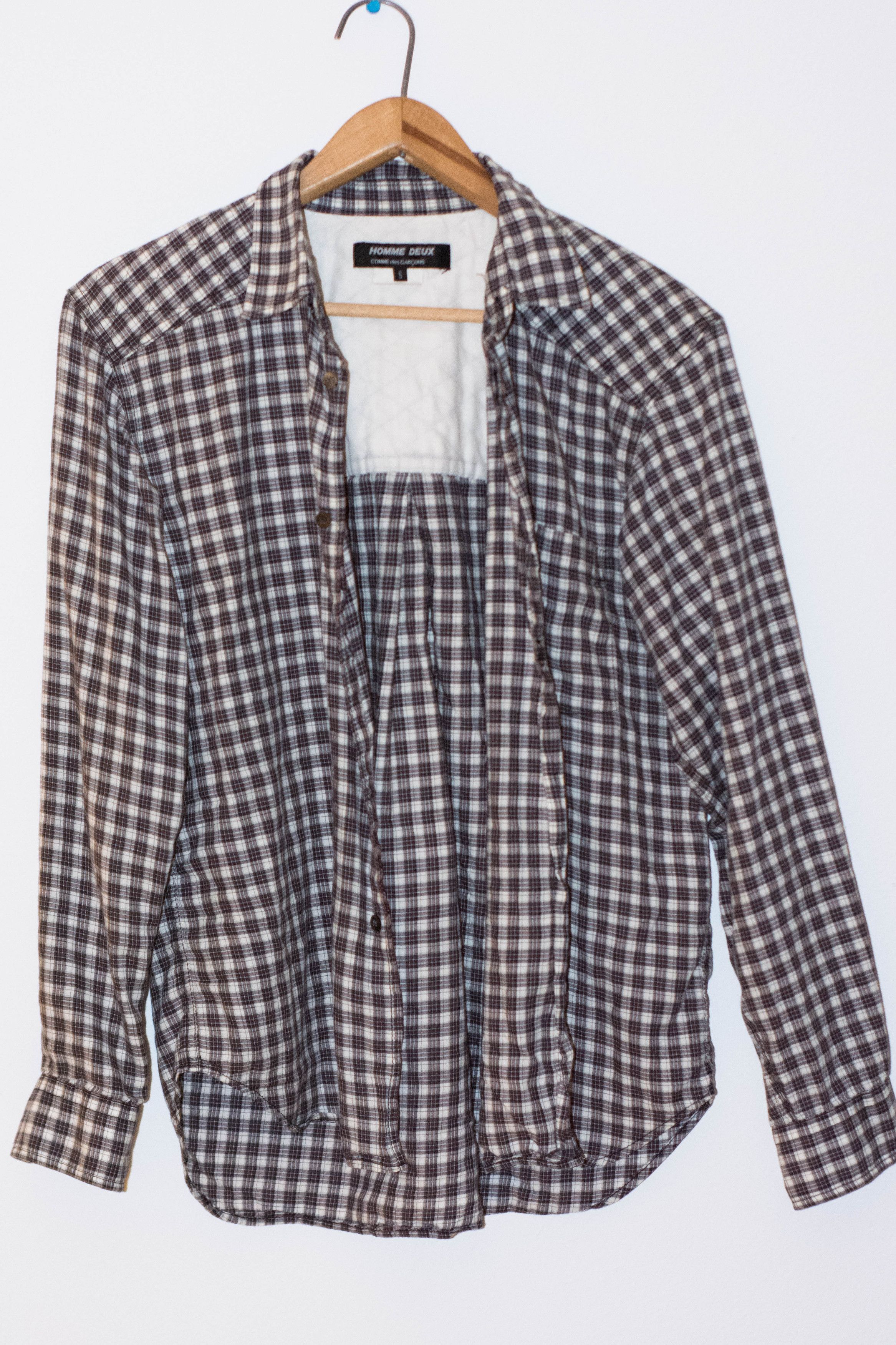 CDG Homme Deux 2014 Quilted Flannel