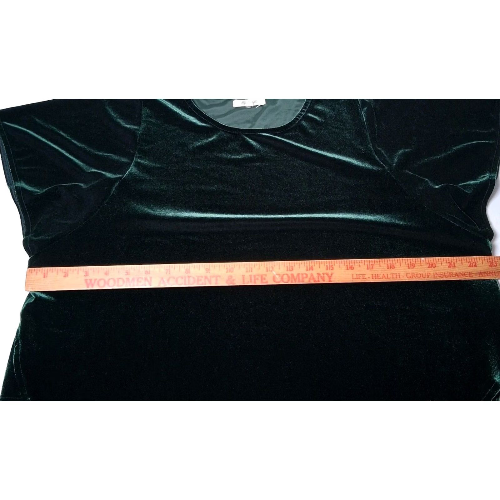 Madewell Madewell Shirt L Emerald Green Cropped Velour Casual Whimsical Fairycore Womens Size L / US 10 / IT 46 - 4 Thumbnail