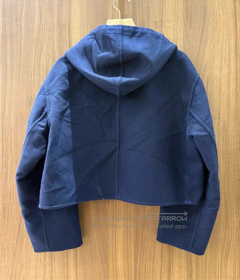 Loewe Loewe Women's Hooded Wool Coat Size XXS / US 00 / IT 34 - 2 Thumbnail