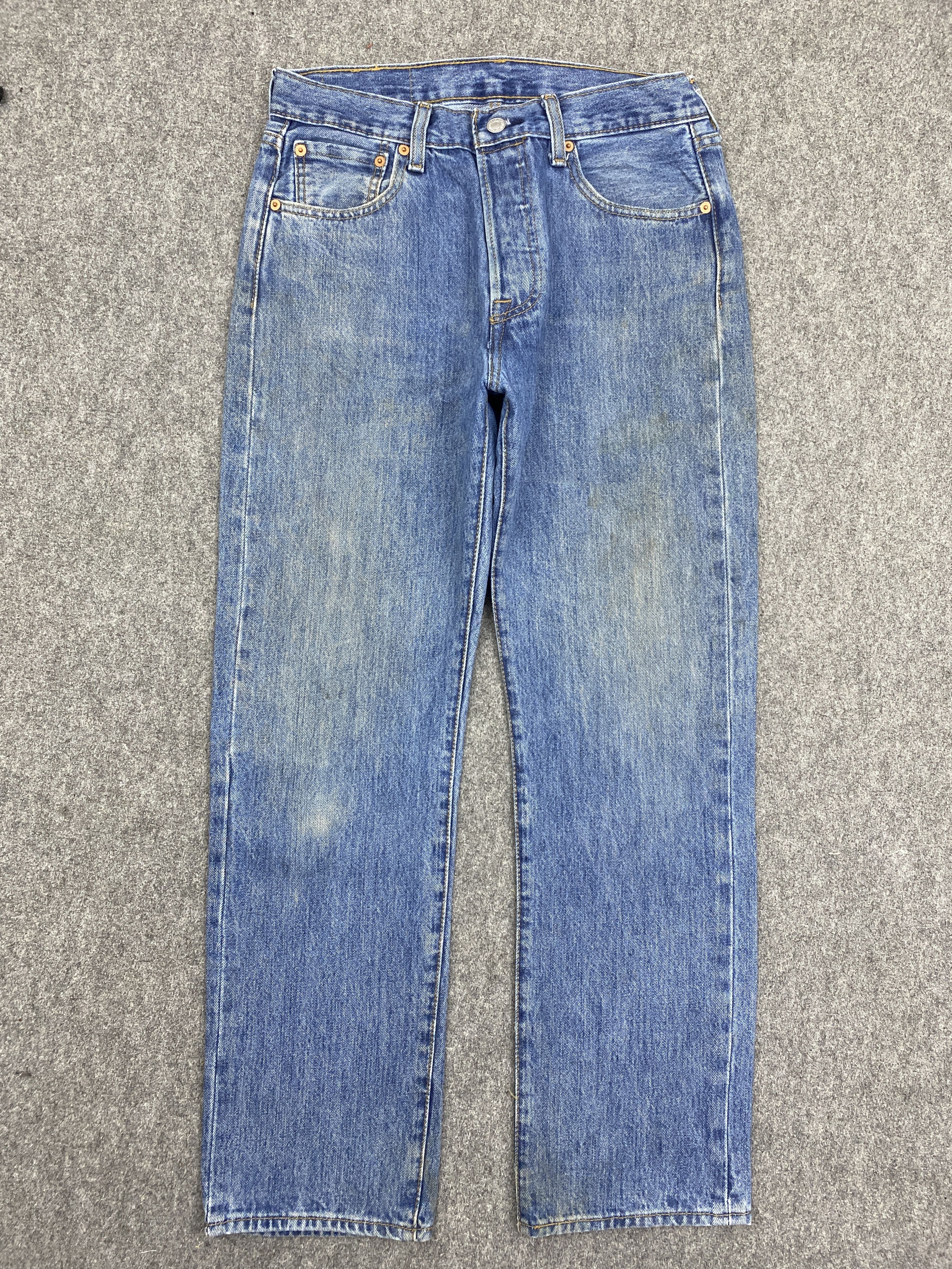 Vintage Levis 501 Faded Blue Jeans DP2772