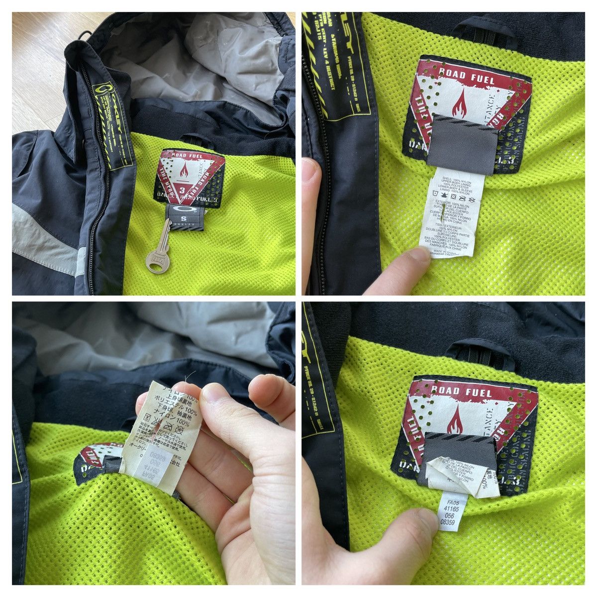 Oakley 00s Oakley Road Fuel 3 Ski Hooded Jacket Cyber Outdoor Tech Size US M / EU 48-50 / 2 - 21 Thumbnail