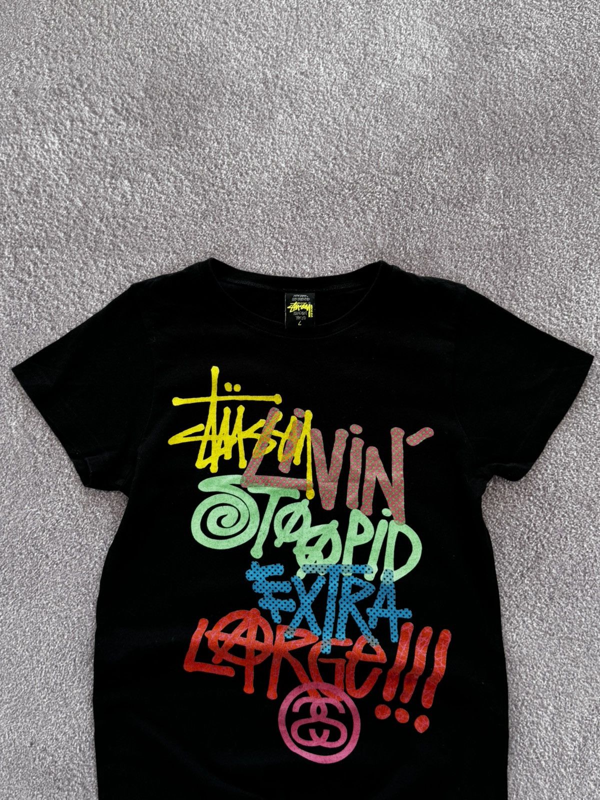 Stussy Vintage Stussy Y2K Graphic Print 90’s T-Shirt Size L / US 10 / IT 46 - 2 Thumbnail