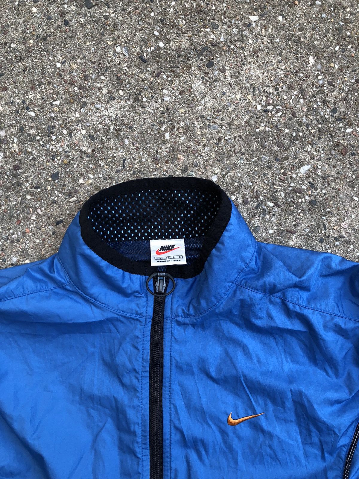 Nike × Vintage Nike Vintage Nylon Zip Jacket Size US L / EU 52-54 / 3 - 4 Thumbnail