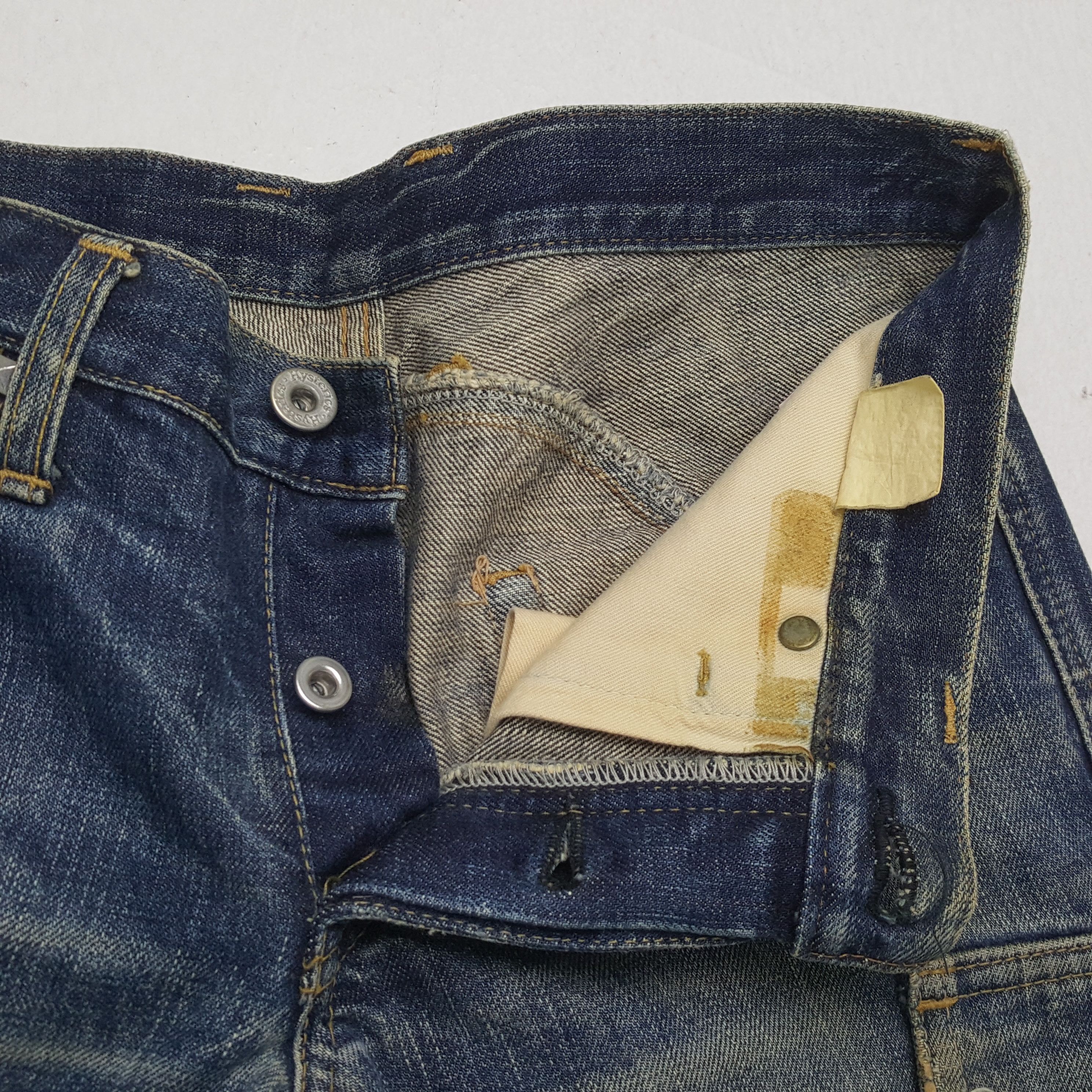 Hysteric Glamour × Japanese Brand × Vintage Vintage HYSTERIC GLAMOUR Japanese Fashion Brand Jeans Size 27" / US 4 / IT 40 - 12 Thumbnail