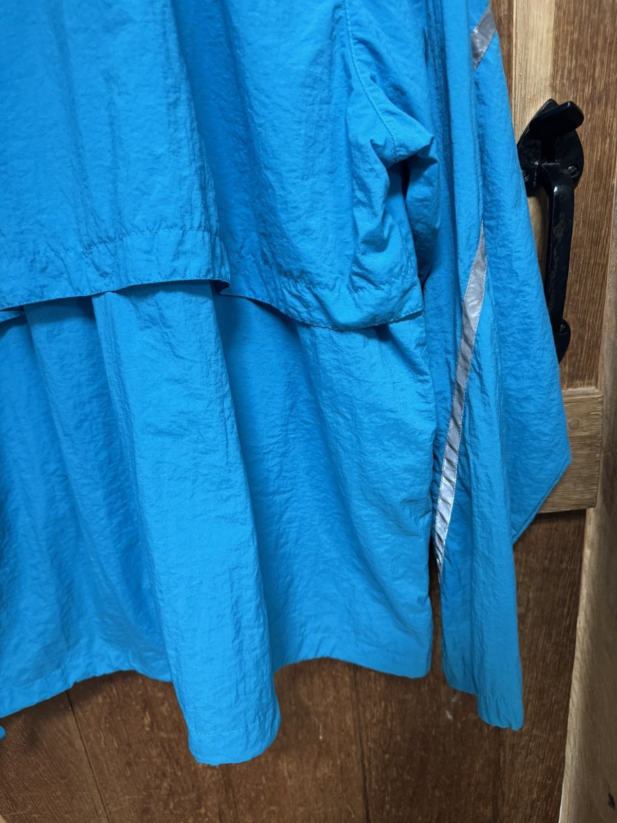 Nike Vintage 90s Nike Reflective Windbreaker Jacket – Blue –Large Size US L / EU 52-54 / 3 - 11 Thumbnail