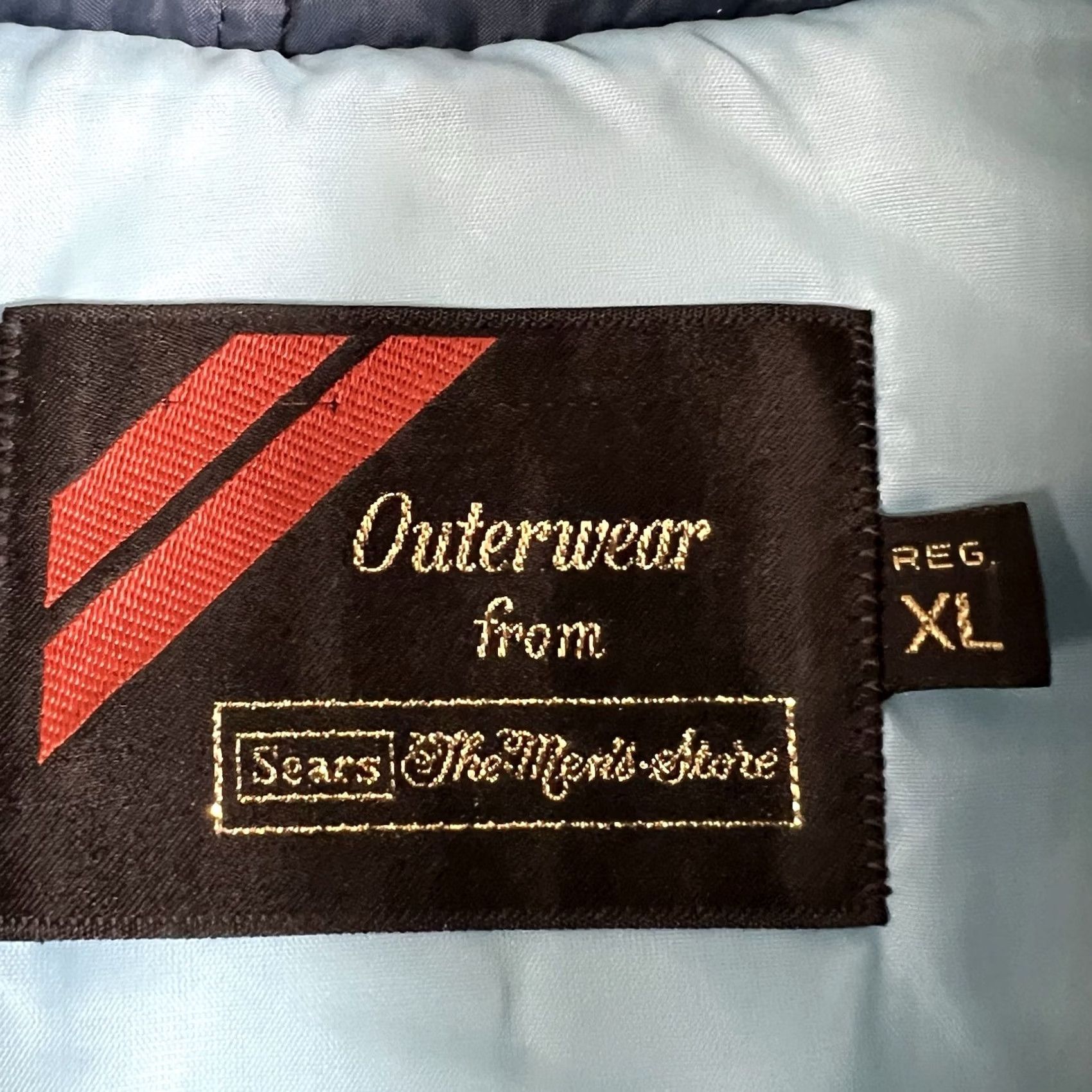 Sears VINTAGE Sears The Men’s Store Puffer Vest Outdoor Blue XL Men’s 1970s Size US XL / EU 56 / 4 - 4 Thumbnail