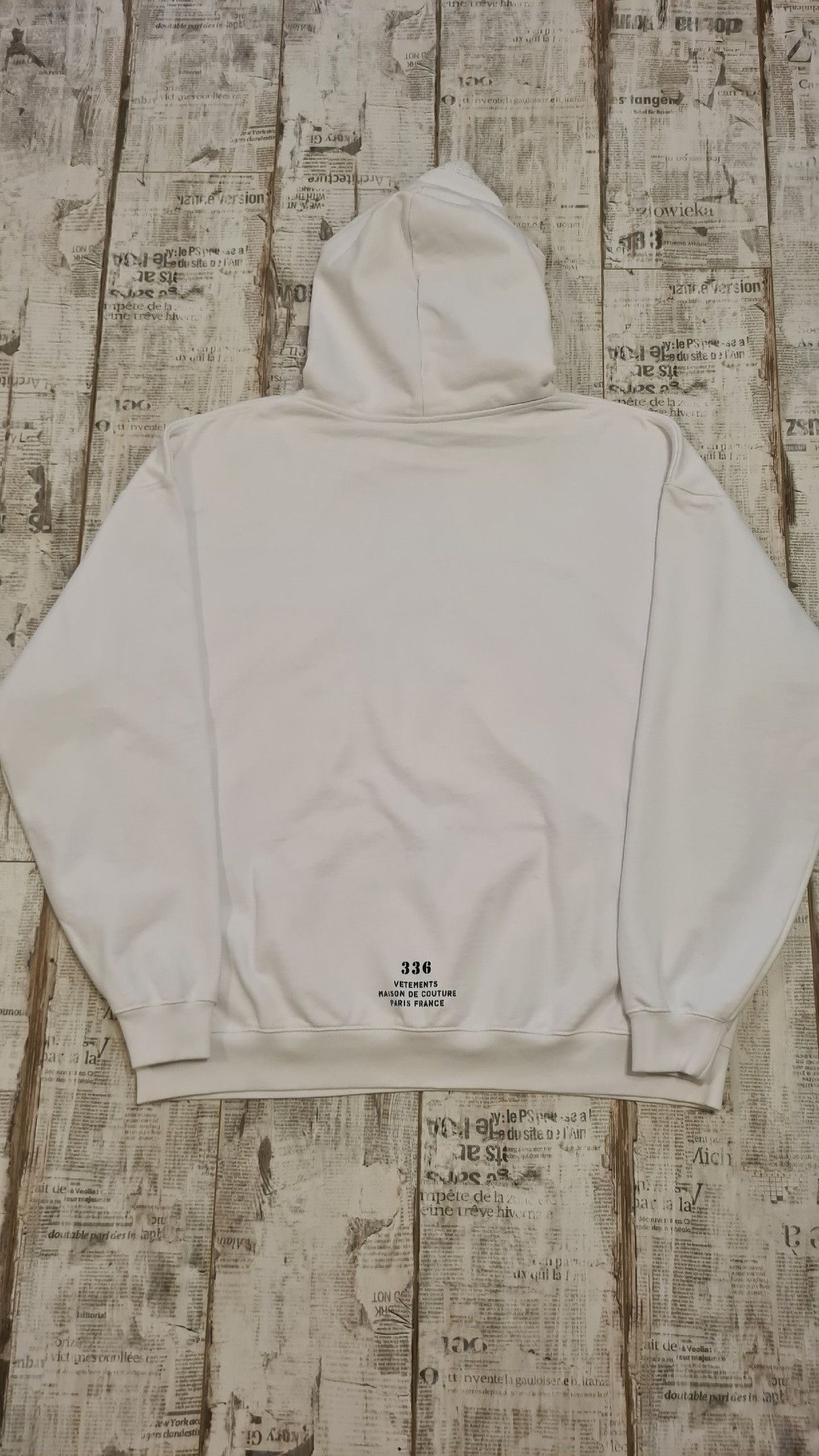 Vetements Vetements Maison De Couture Oversize Unisex Hoodie Size US M / EU 48-50 / 2 - 6 Thumbnail