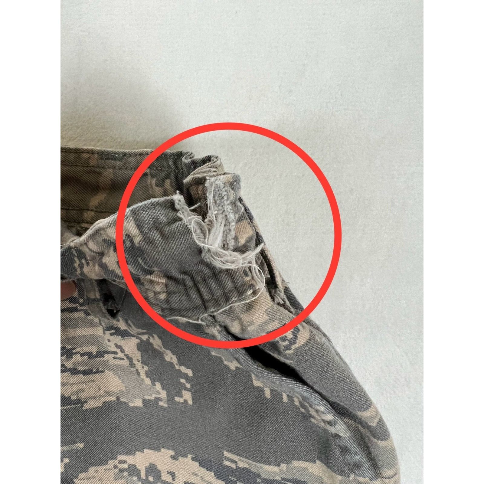 Other US Air Force Utility Trouser Camouflage Cargo Pants Fatigues Size 30" / US 8 / IT 44 - 3 Thumbnail