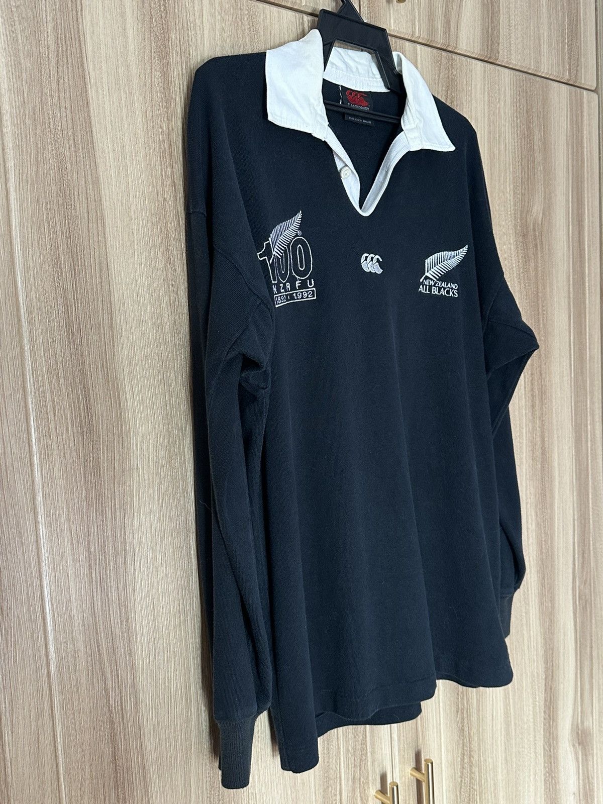 Canterbury of New Zealand × Vintage Vintage Canterbury All Blacks 100 Year Anniversary Shirt Size US M / EU 48-50 / 2 - 3 Thumbnail