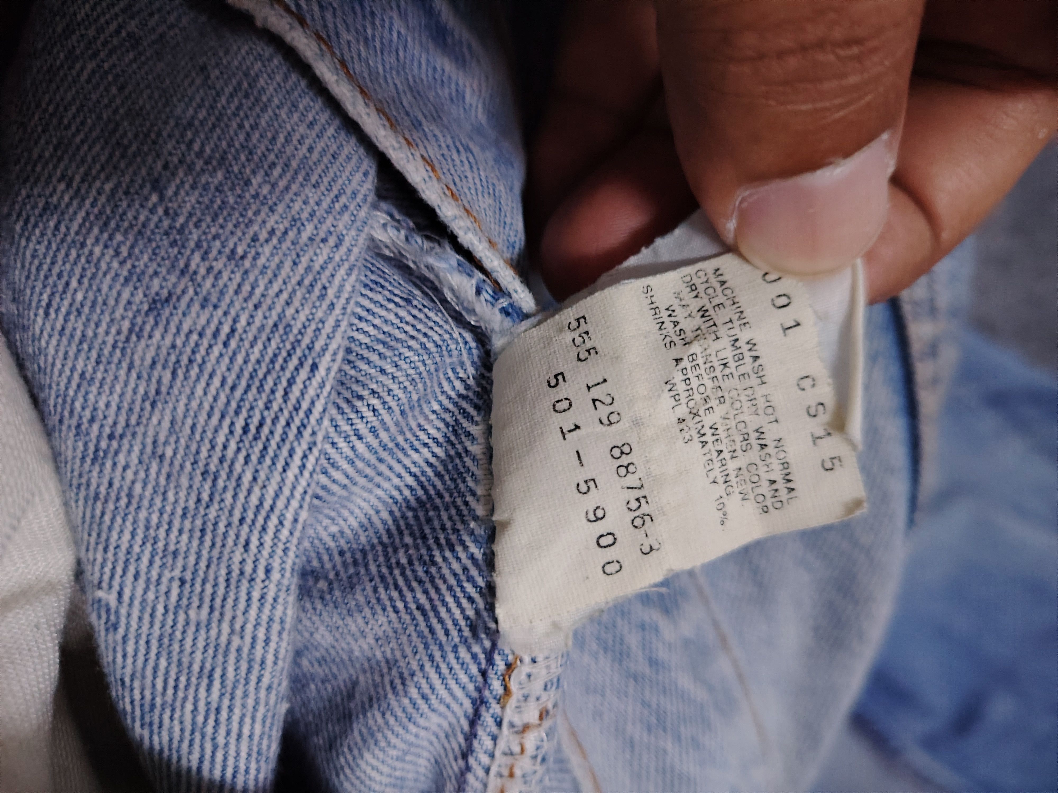 Levi's 💥Vintage Levis 501xx Distressed Denim Kurt Cobain Style s Size US 29 - 12 Thumbnail