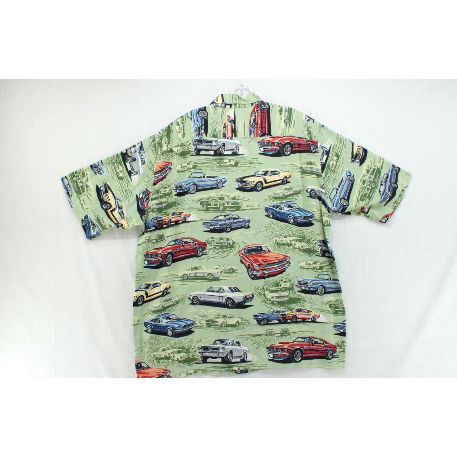Reyn Spooner Reyn Spooner Camp Shirt Mens L Muscle Cars American Classic Button-Up Beachy Vintage Size US L / EU 52-54 / 3 - 5 Thumbnail