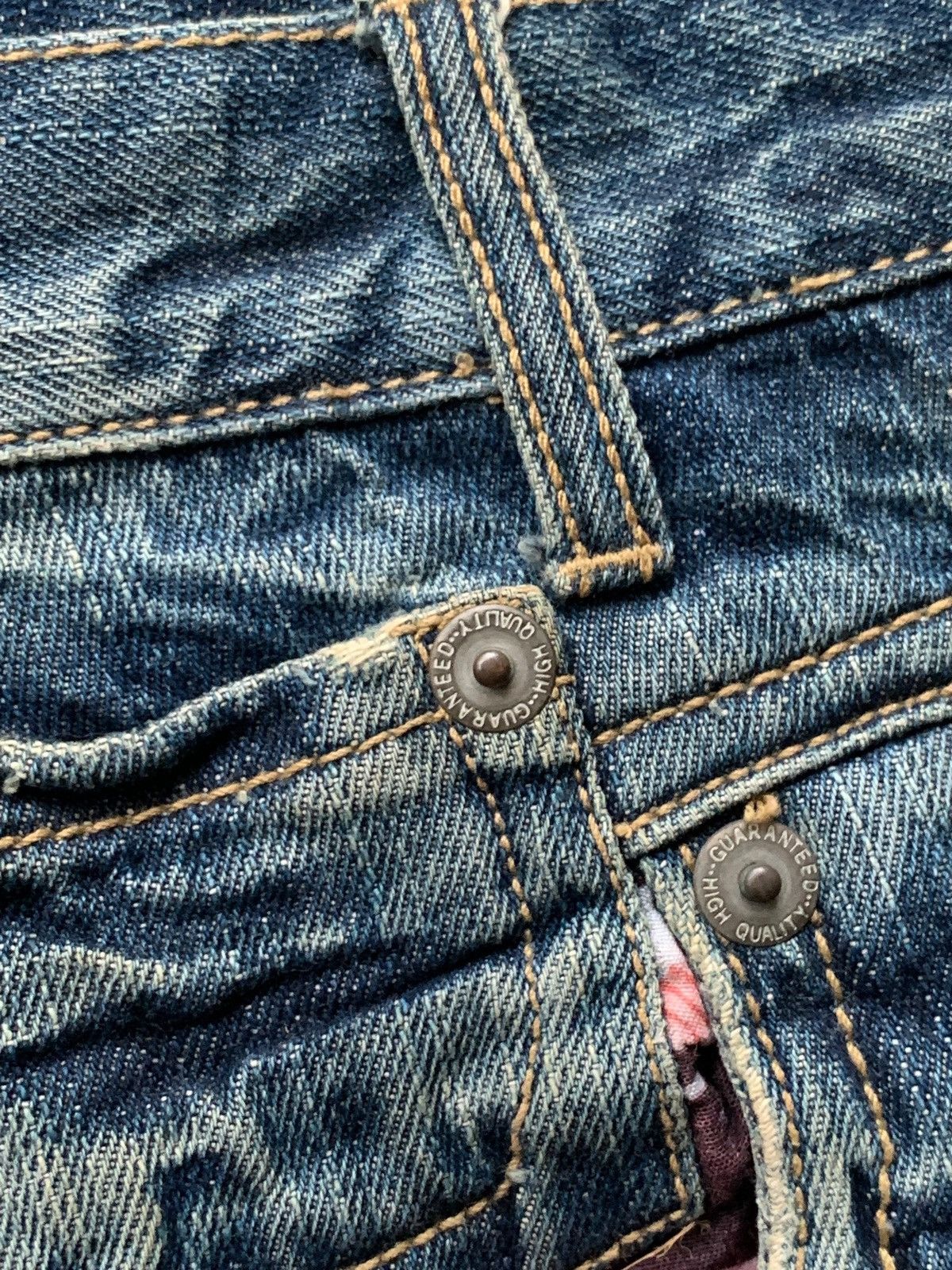 Japanese Brand × Kapital Vintage Denim Floral Japanese Style Distressed Jeans Size 32" / US 10 / IT 46 - 5 Thumbnail