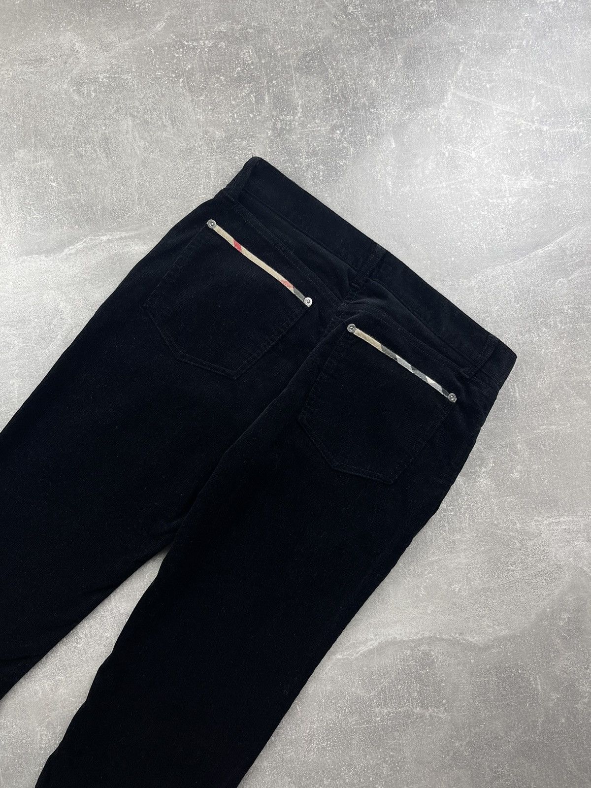 Burberry Burberry London Black Corduroy Cropped Pants Size 40" / US 18 - 4 Thumbnail