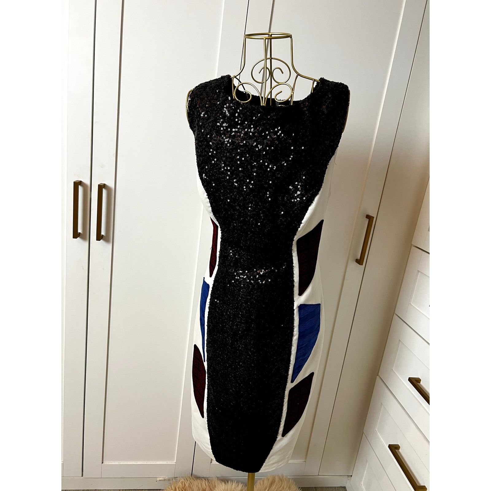 Other Feminist Fatale SS17 by Keem Harun Sequin Dress Size L Size L / US 10 / IT 46 - 2 Thumbnail