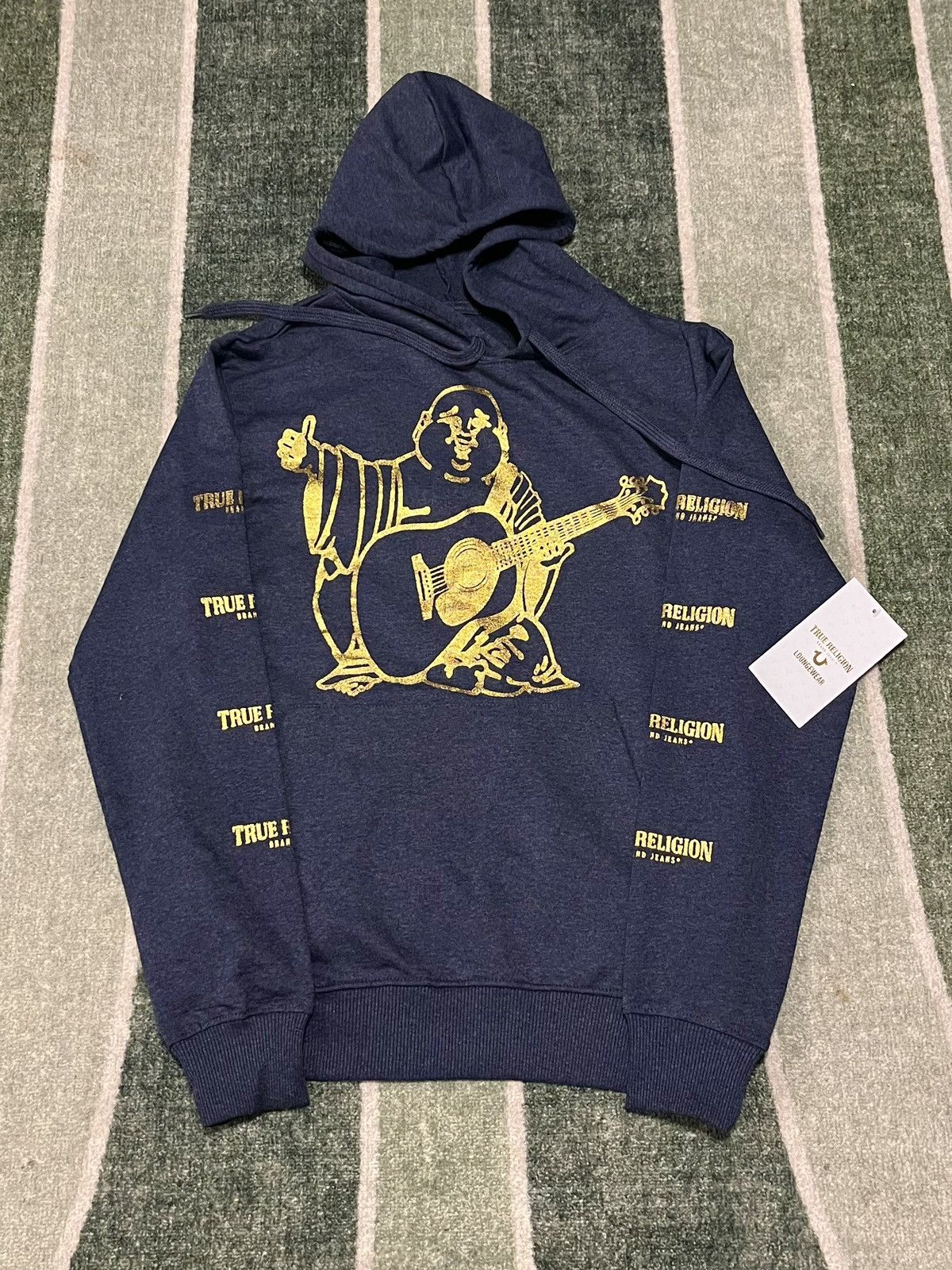 True Religion Y2K True Religion Buddha Fitted Hoodie Size US M / EU 48-50 / 2 - 1 Thumbnail