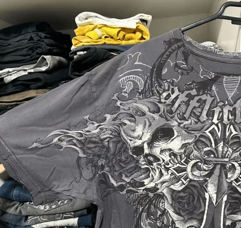 Japanese Brand street casual versatile short-sleeved top Size US XL / EU 56 / 4 - 6 Thumbnail