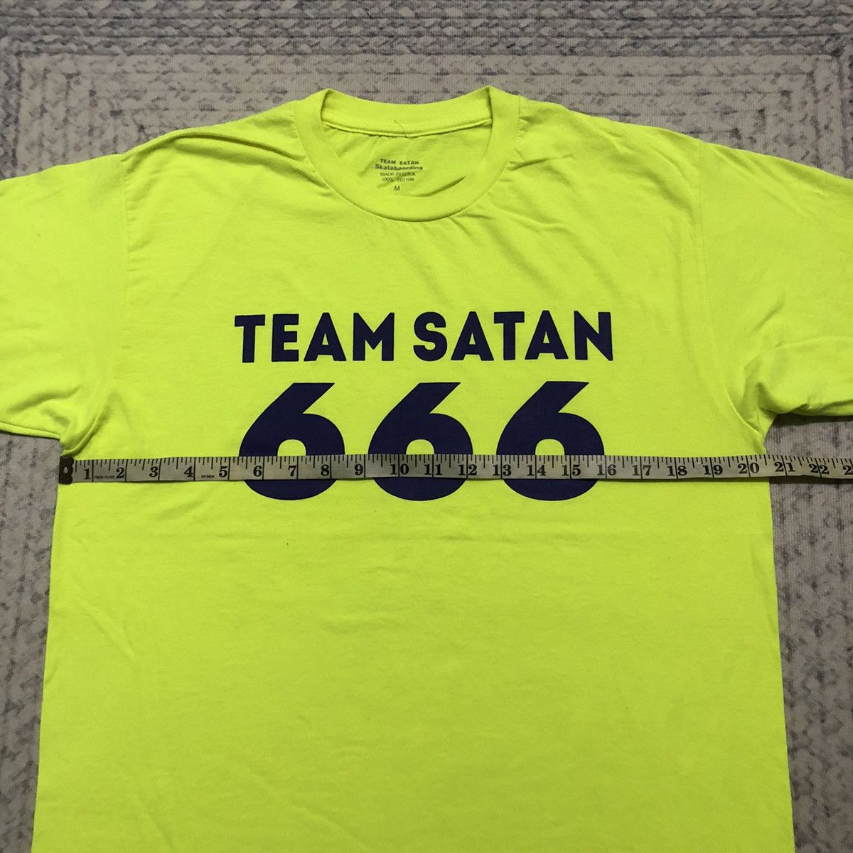 Other Rare Team Satan ‘666’ Skateboarding Tees Size US M / EU 48-50 / 2 - 10 Thumbnail