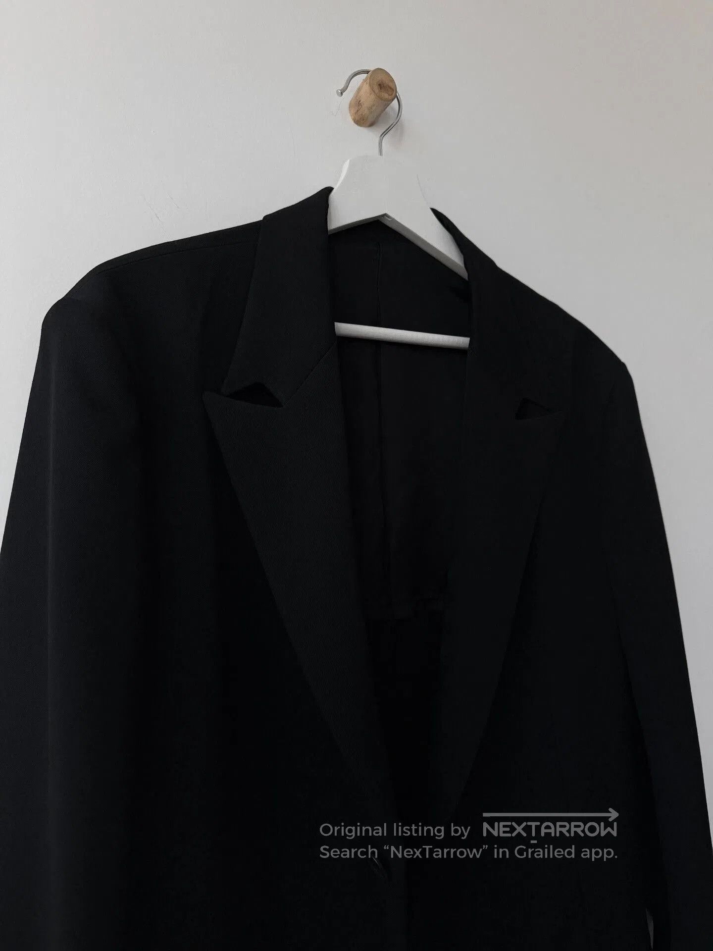 Yohji Yamamoto yohji yamamoto pour homme black wool blazer. Size US M / EU 48-50 / 2 - 3 Thumbnail